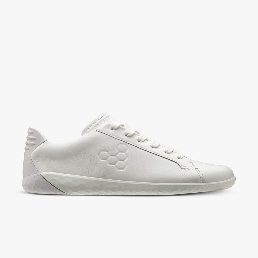 Vivobarefoot Geo Court Fritidssko Herre Hvide | Danmark 0077NWYB